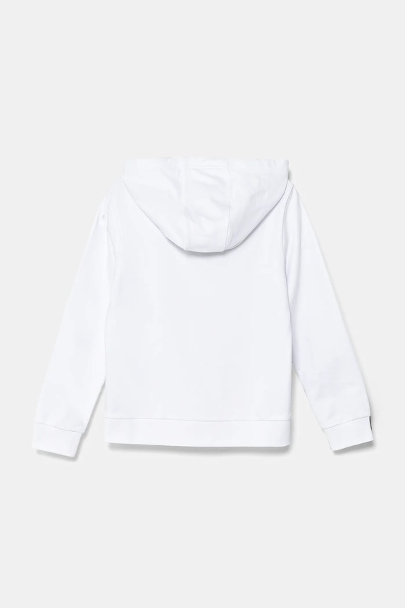 EA7 Emporio Armani bluza bawełniana dziecięca 7B000024.AF10380 biały SS26