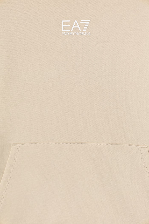 BIMBO EA7 Emporio Armani felpa in cotone bambino/a 7B000024.AF10380 beige