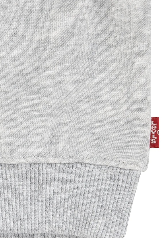 Kojenecká mikina Levi's LEVIS SAILING 3D CREW 6EM320 šedá