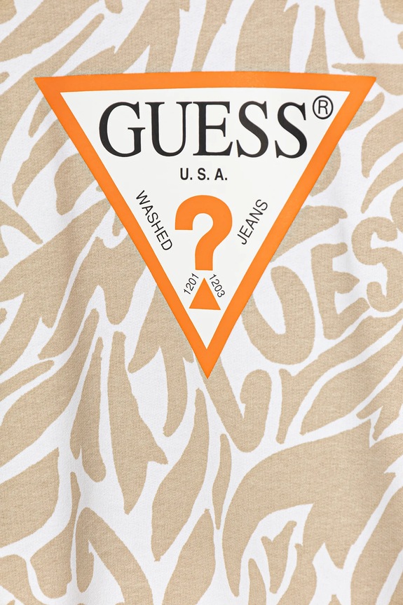 Chlapec Detská bavlnená mikina Guess L5GQ00.KA6R4.PPYA zelená