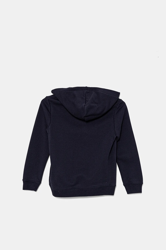 Detská bavlnená mikina Puma CLASS Hoodie TR 685798 tmavomodrá SS25