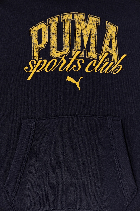 Chlapec Detská bavlnená mikina Puma CLASS Hoodie TR 685798 tmavomodrá