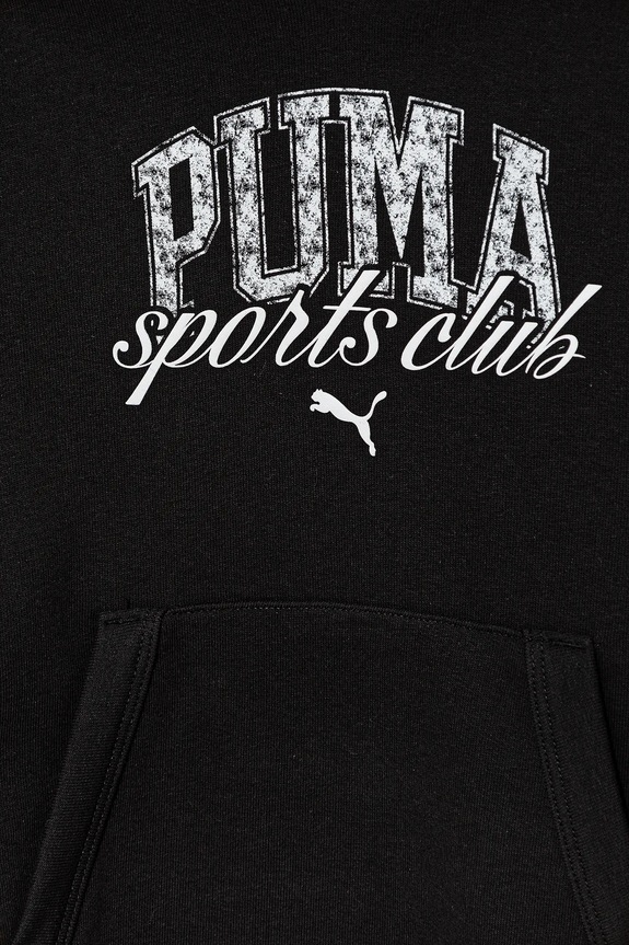 Fiú Puma gyerek melegítőfelső pamutból CLASS Hoodie TR 685798 fekete