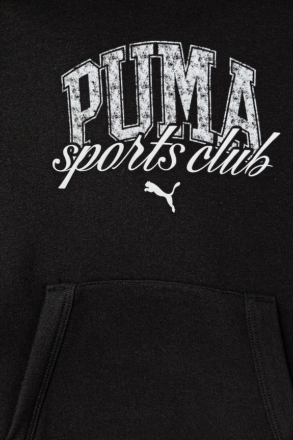 Fiú Puma gyerek melegítőfelső pamutból CLASS Hoodie TR 685798 fekete