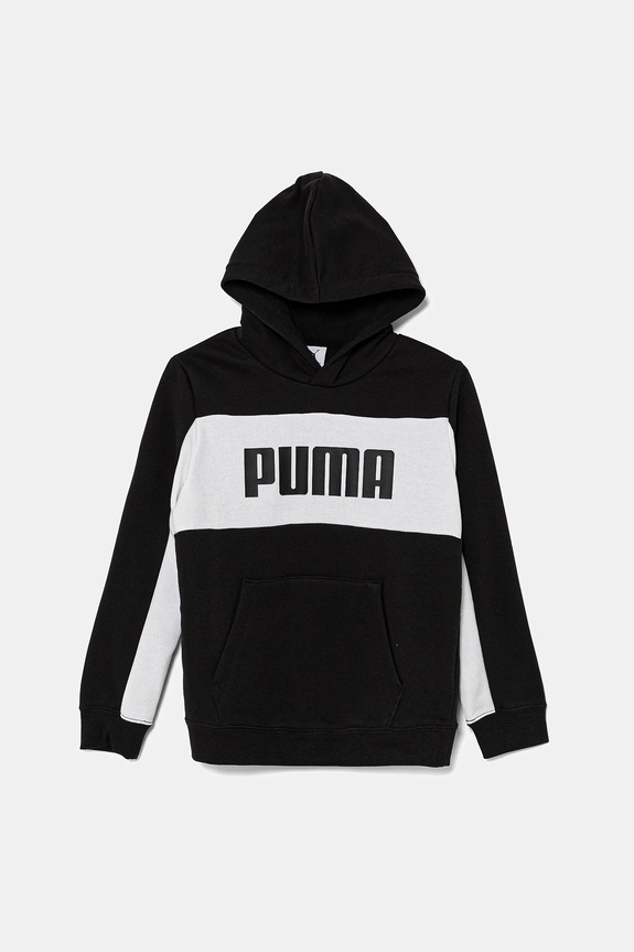 Puma gyerek felső ESS BLOCK Hoodie TR pamut fekete 685819