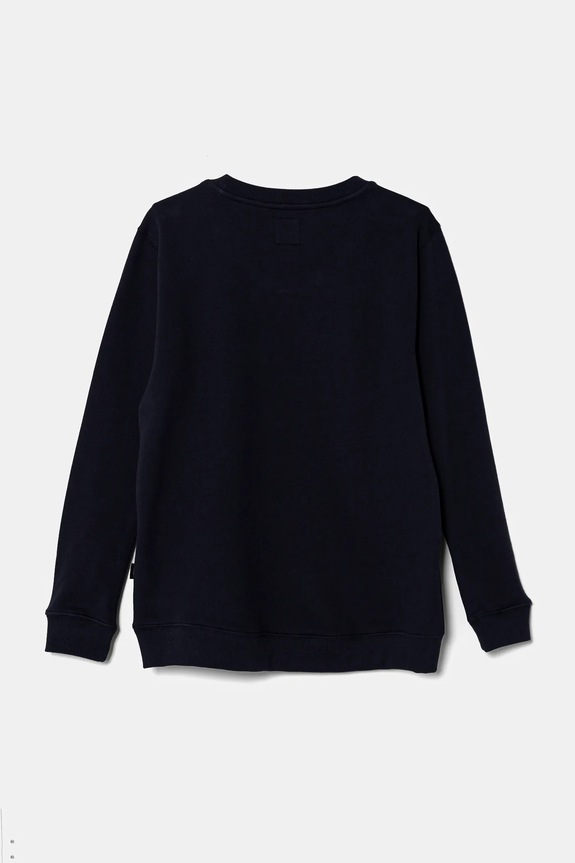 Vans bluza bawełniana dziecięca Half Box Crew VN000NVAJDU1 granatowy SS25