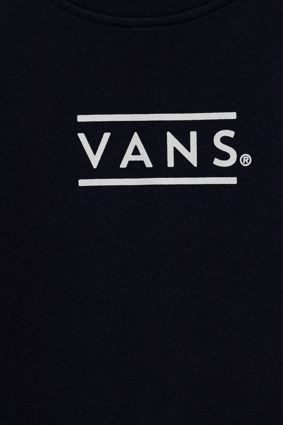 Chłopiec Vans bluza bawełniana dziecięca Half Box Crew VN000NVAJDU1 granatowy