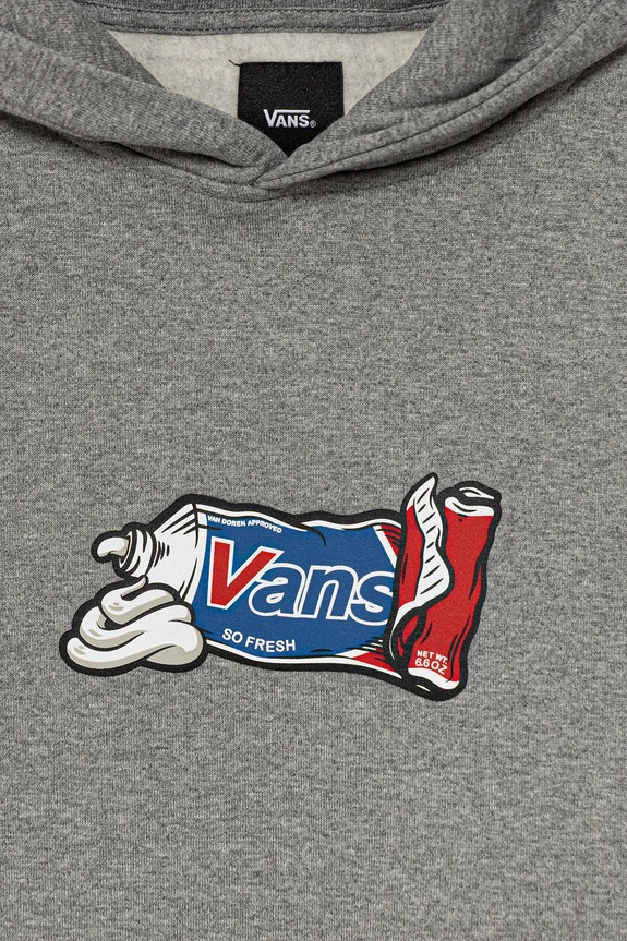 Băieți Vans bluză copii Fresh Pullover VN000MHF02F1 gri