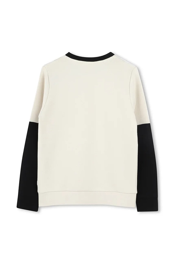 BOSS bluza dziecięca J52026.114.150 beżowy SS25