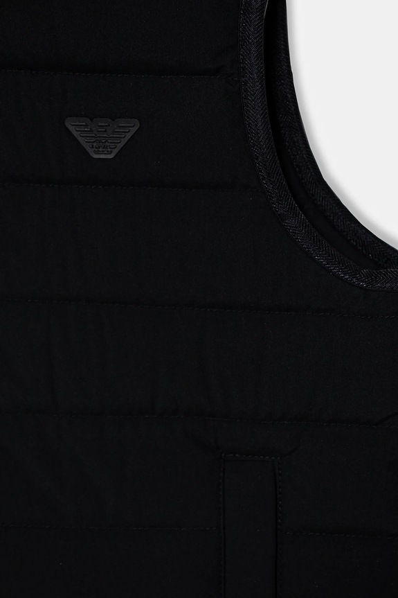 Chlapec Detská páperová vesta Emporio Armani EB000422.AF14935 tmavomodrá