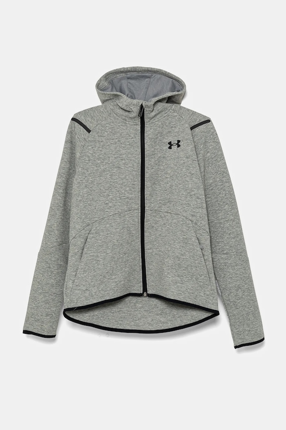 Παιδική μπλούζα Under Armour Unstoppable Flc FZ με κουκούλα γκρί 1386687