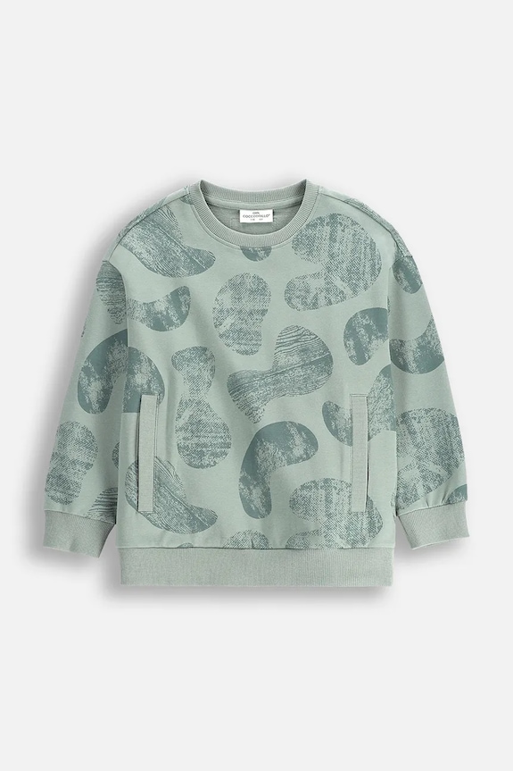 Coccodrillo bluza dziecięca WC5132101SBK zielony SS25