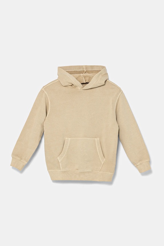 Παιδική βαμβακερή μπλούζα United Colors of Benetton στάμπα μπεζ 3WITC204G.G.Seasonal