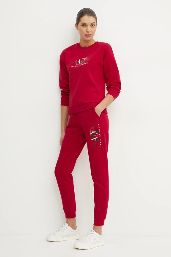 Mikina Armani Exchange XW000313.AF12261 červená SS25