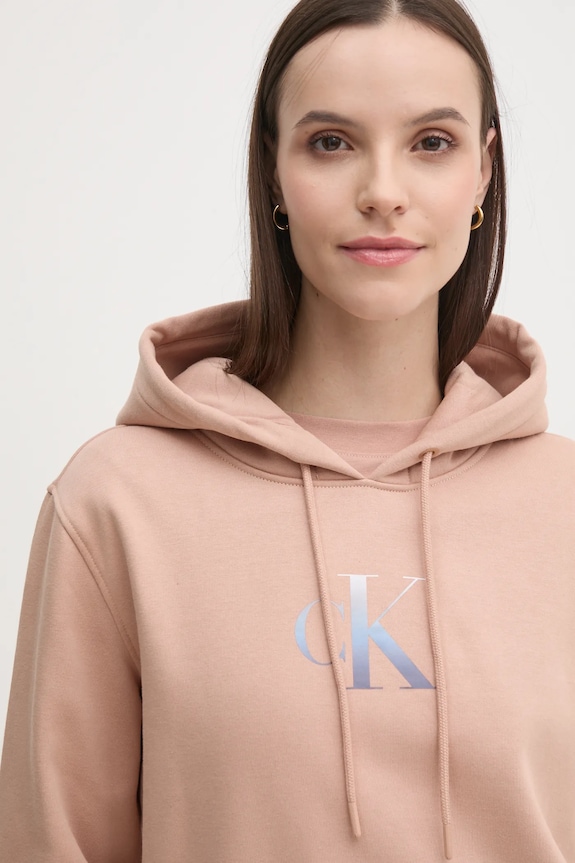 Calvin Klein Jeans bluza pomarańczowy J20J224721