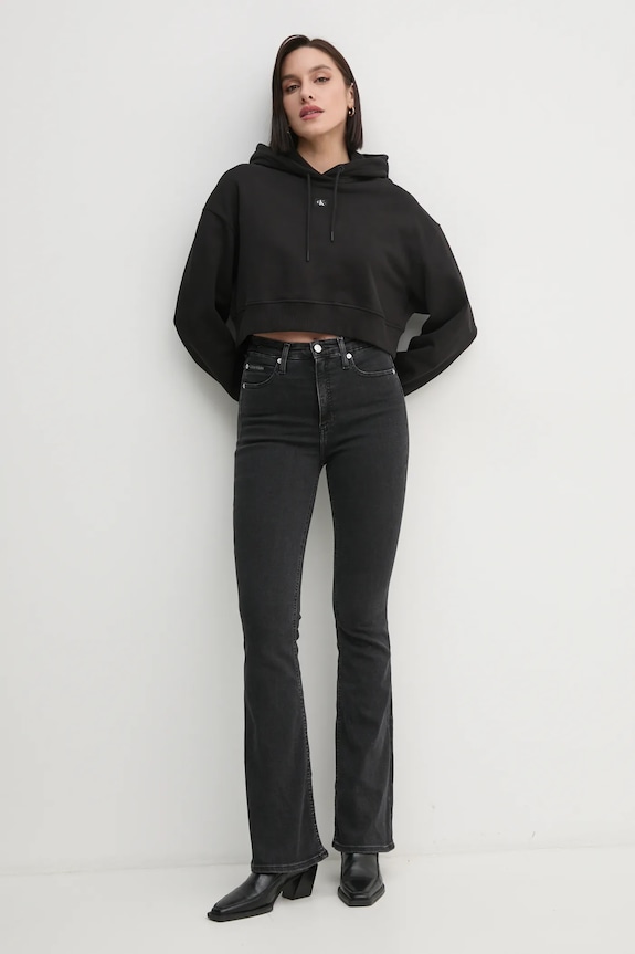 Calvin Klein Jeans bluza bawełniana J20J224746 czarny SS25