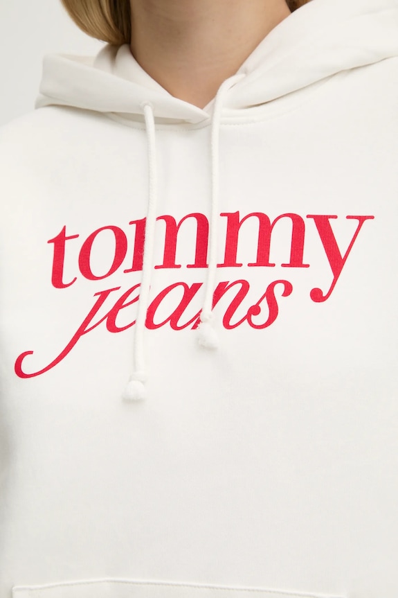 Tommy Jeans felső DW0DW20170 bézs