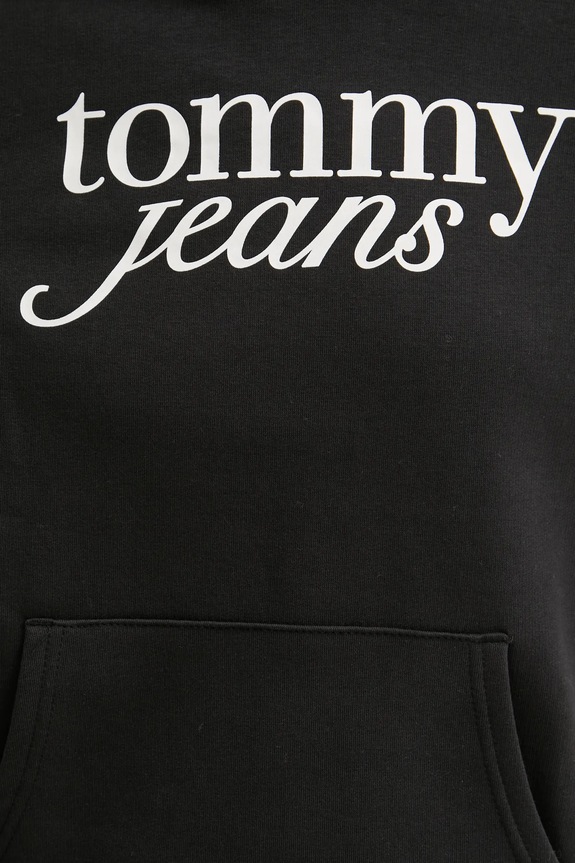 Tommy Jeans felső DW0DW20170 fekete