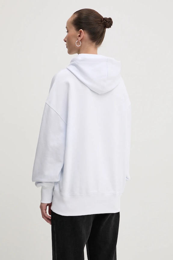 Oblečenie Bavlnená mikina MSGM 3841MDM515.257000 biela