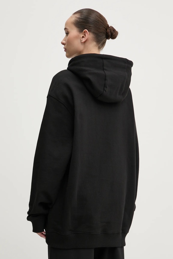 Odjeća Pamučna dukserica HUGO 50534047 crna