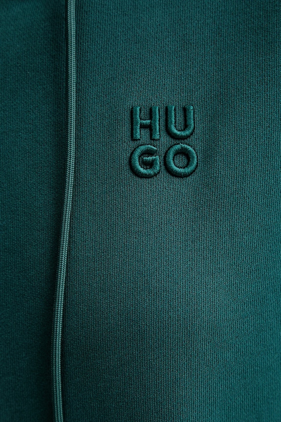 HUGO pamut melegítőfelső 50535240 zöld