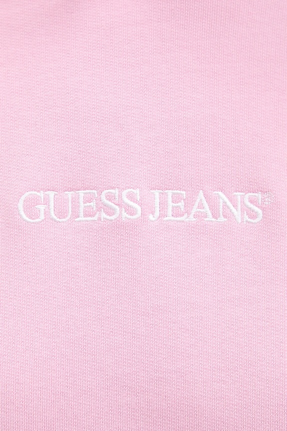 Pamučna dukserica Guess Jeans W5RQ27.K68I4 roza
