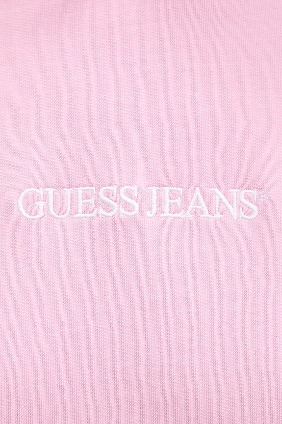 Pamučna dukserica Guess Jeans W5RQ27.K68I4 roza
