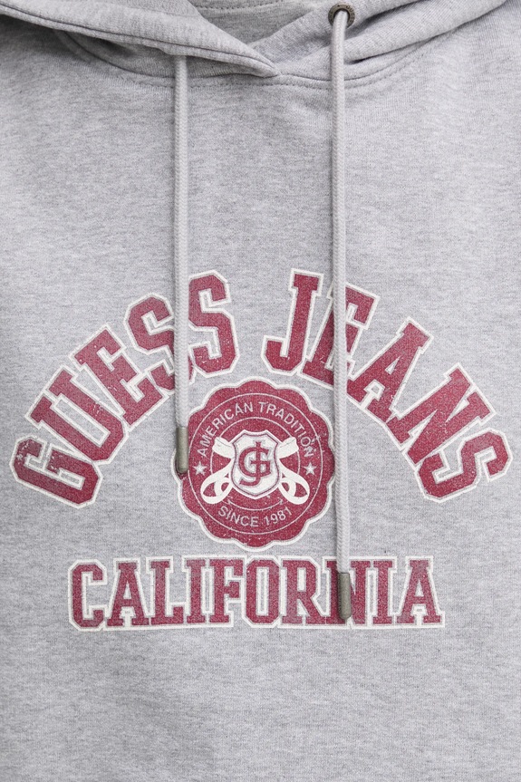 Guess Jeans pamut melegítőfelső W5RQ29.K68I4 szürke