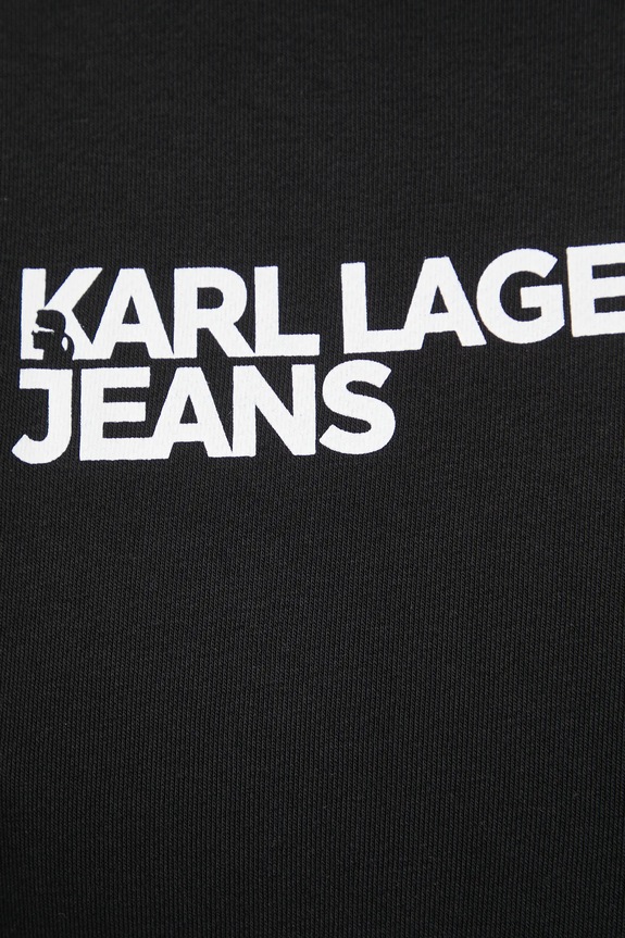 Karl Lagerfeld Jeans bluza negru A1W20005