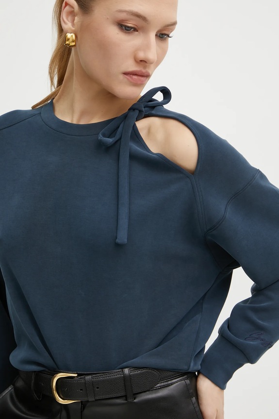 BOSS Orange bluza niebieski 50531833