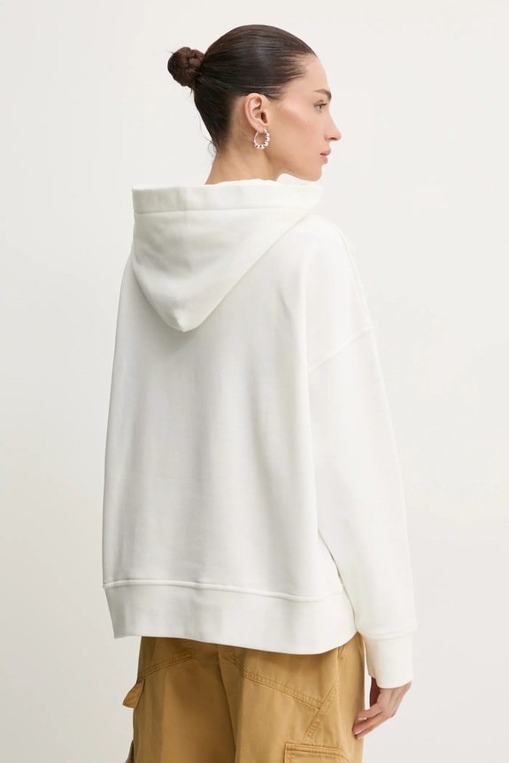 Odzież Pinko bluza bawełniana 104623.A2F9 biały