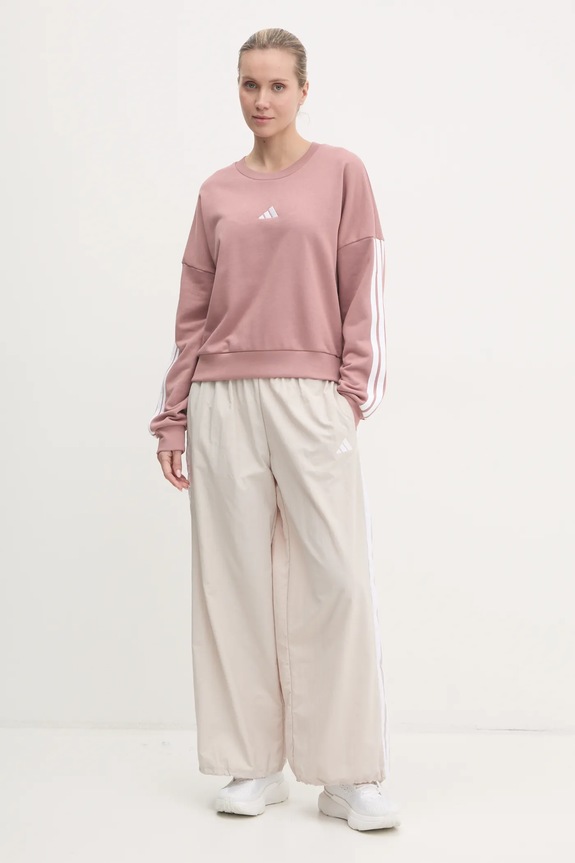adidas bluza Essentials JD5288 różowy SS25