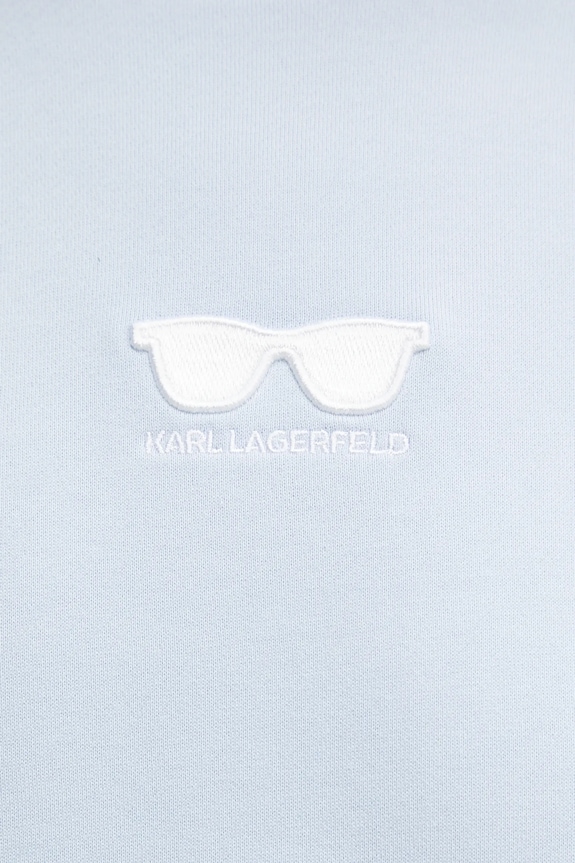 Karl Lagerfeld hanorac de bumbac A1W20009 albastru