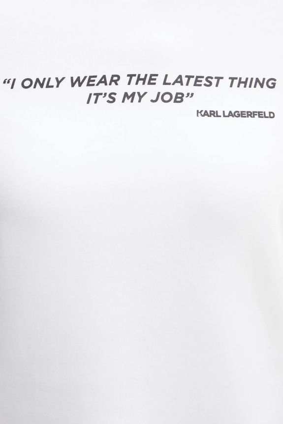 Karl Lagerfeld bluza A1W20038 alb