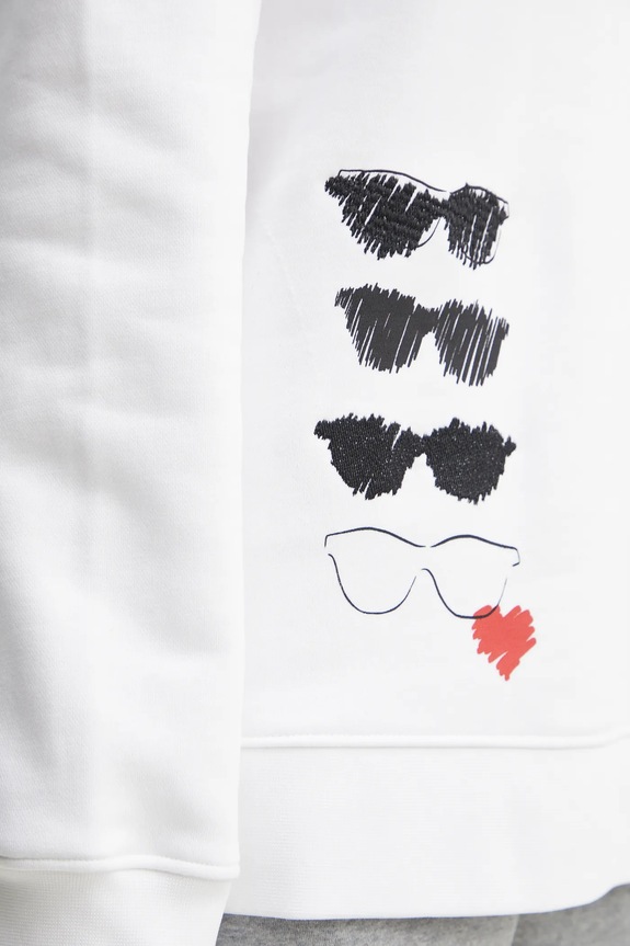 Karl Lagerfeld bluza A1W20076 biały