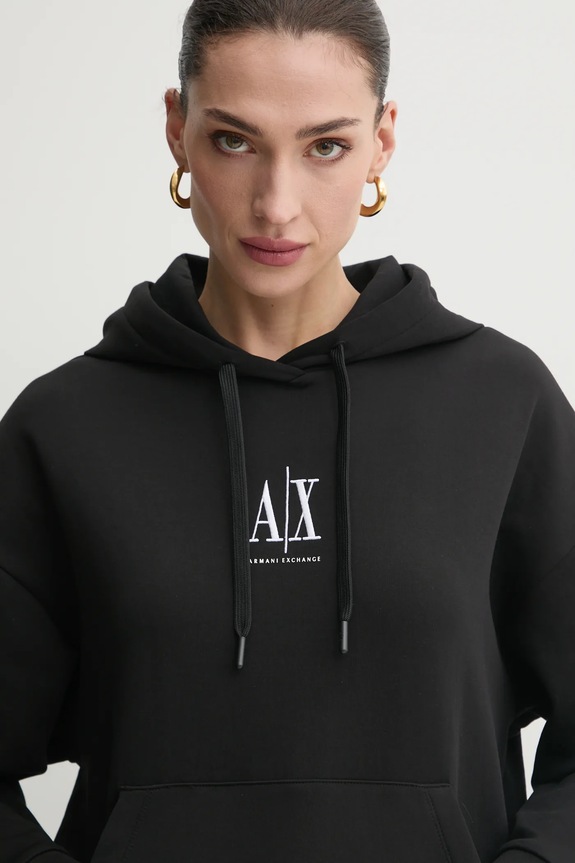 Mikina Armani Exchange čierna XW000823.AF10818.NOS