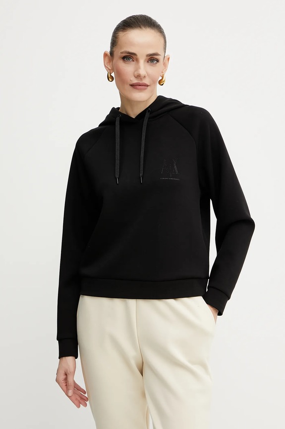 Armani Exchange felső sima fekete XW000827.AF13397.NOS