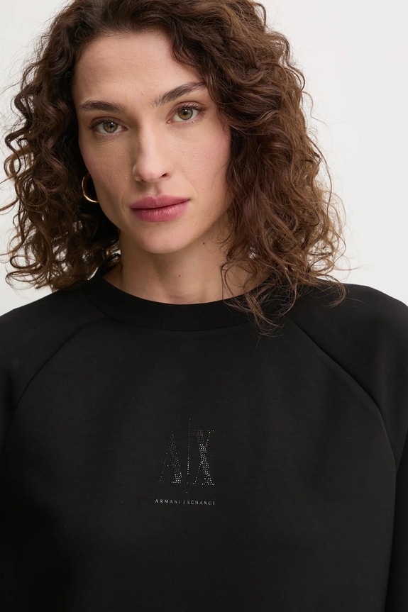 Mikina Armani Exchange čierna XW000826.AF13397.NOS