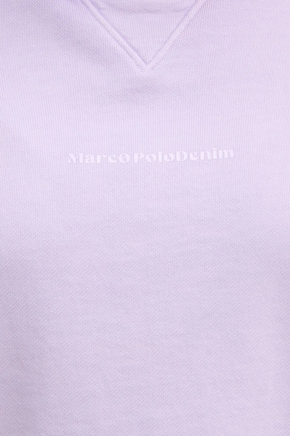 Pamučna dukserica Marc O'Polo 5000005959 ljubičasta