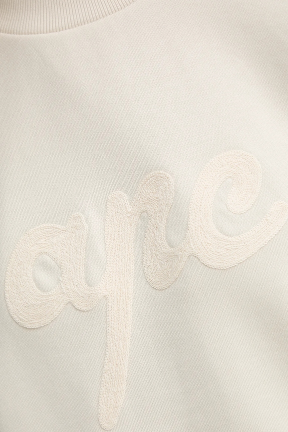 A.P.C. felső sweat ethan - GOTS COHGT.M27975 bézs
