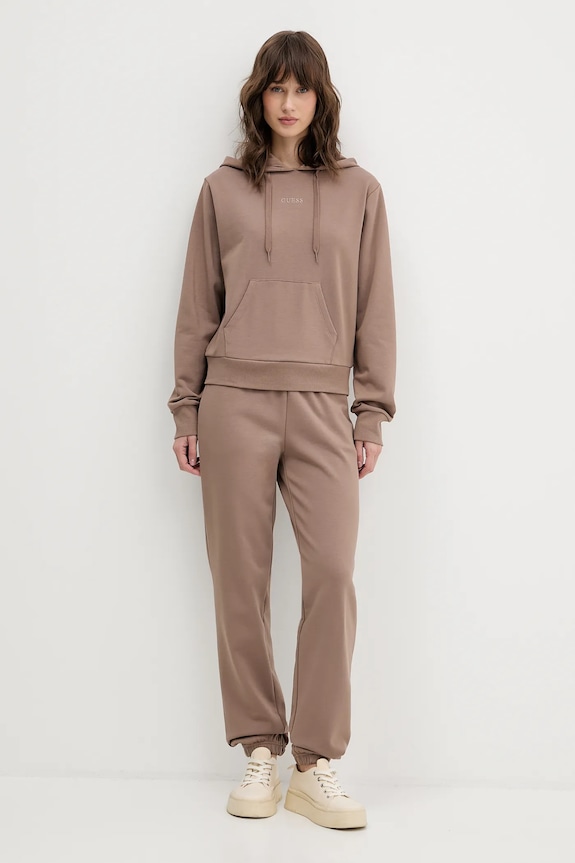 Guess bluză SOFIA O5RQ02.KCO31 maro AW25