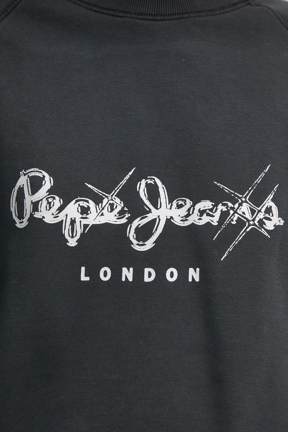 Mikina Pepe Jeans LUPITA PL581467 sivá