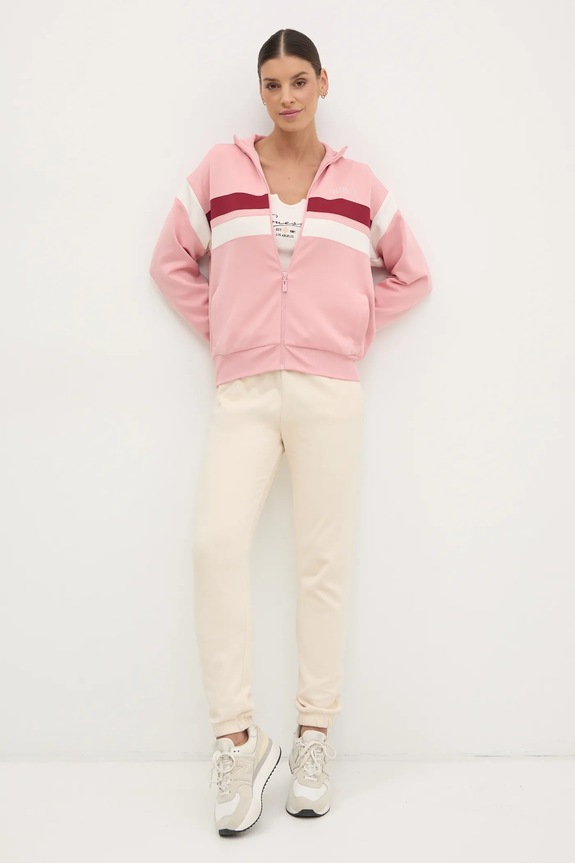 Guess felpa SUZANNE V5RQ00.KCO72 rosa SS25