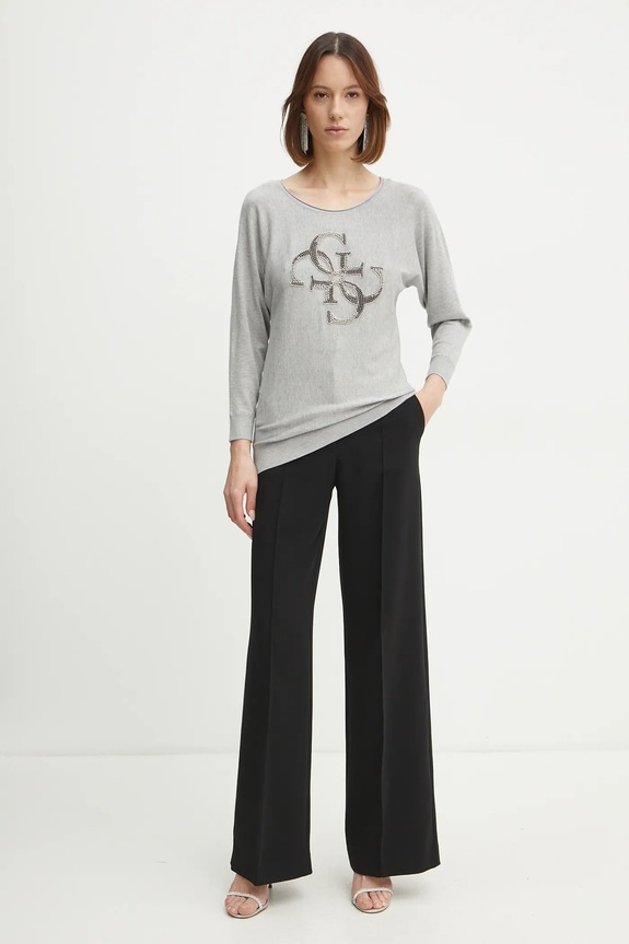 Guess sweter EMERIE W5RR37.Z2NQ2 szary SS25