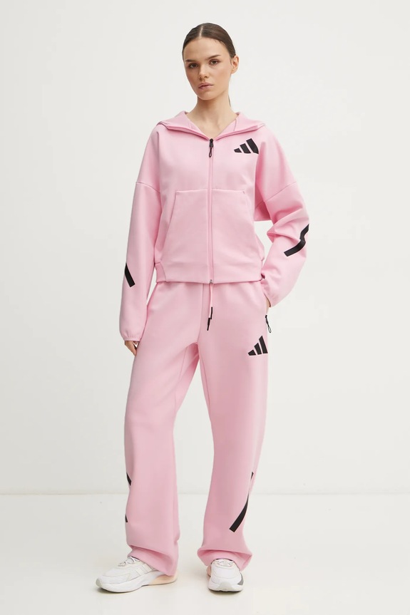 Mikina adidas Z.N.E. JC5393 růžová AW25