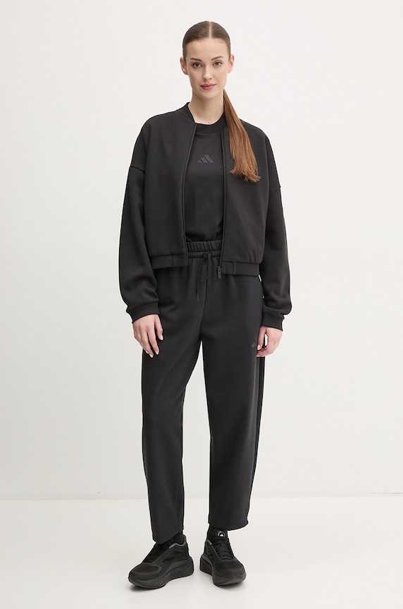 adidas bluza Essentials JD9965 negru AW25