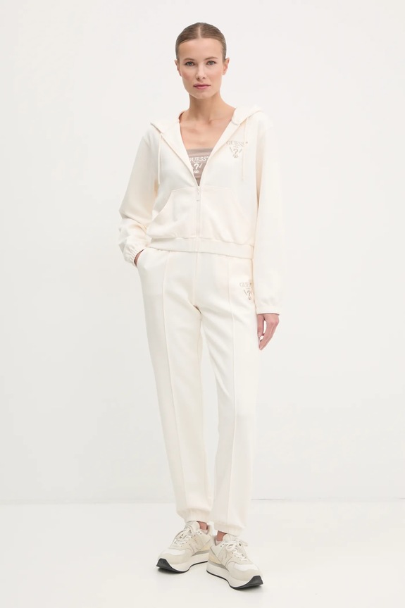 Guess bluza ROBERTA V5RQ20.KC3D2 beżowy AW25
