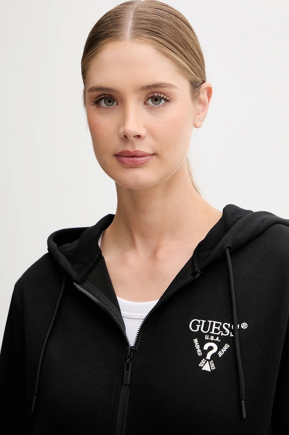 Guess felpa ROBERTA nero V5RQ20.KC3D2