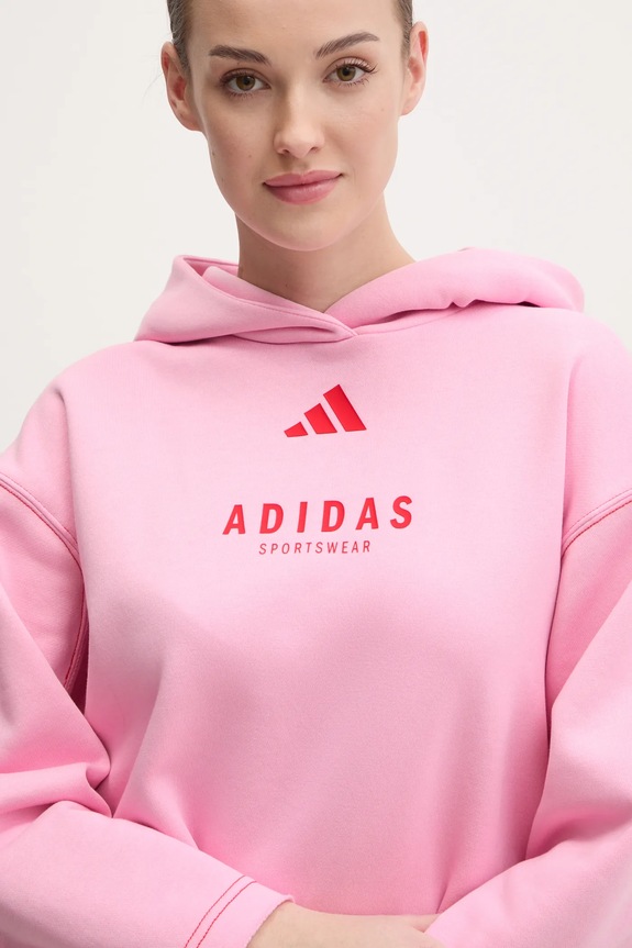 adidas bluza ALL SZN Graphic różowy JJ4519