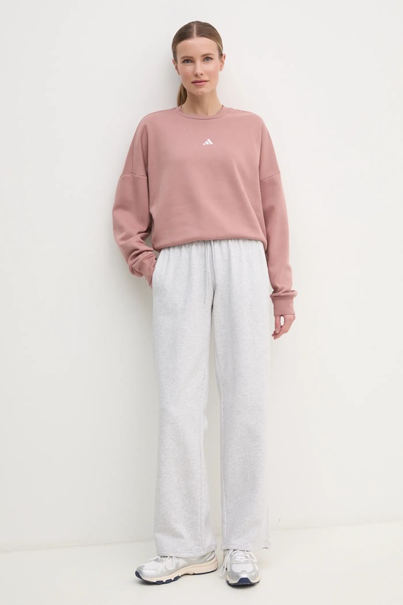 adidas bluza Essentials JI6065 różowy SS25